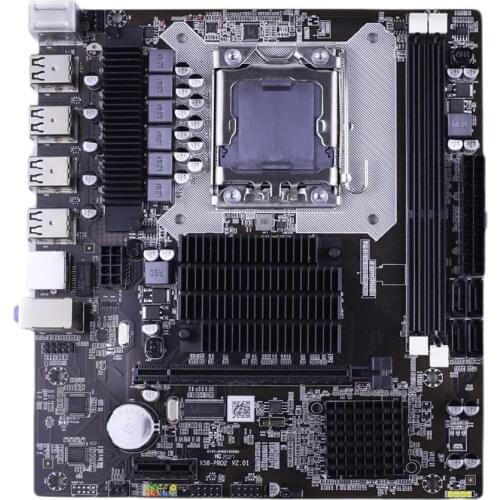 X58PRO2 Motherboard 1366 Pin Desktop Computer ECC Support Memory Four Core Six Core X5660 5670CPU Motherboard
