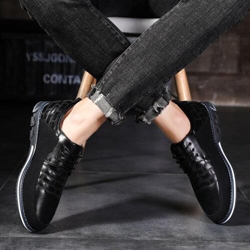 Men Casual Shoes Daddy Shoes Casual Men Zapatos De Hombre Leather Man New 2020 Mens Moccasins Loafers Fashion Informales
