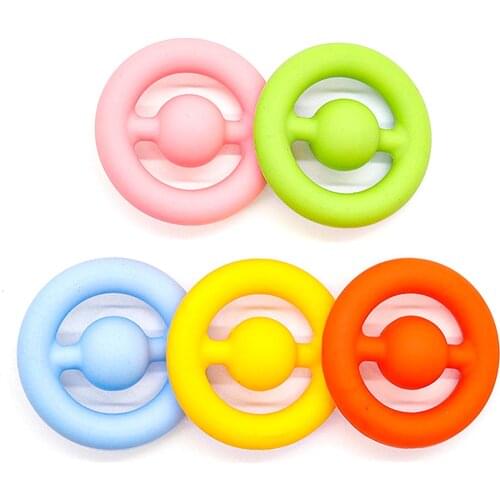 Finger Hand Grip Stress Reliever Toy Adult Child Funny Anti-stress Fidget Reliver Stress Toys Decompression Pinching Ball Toy