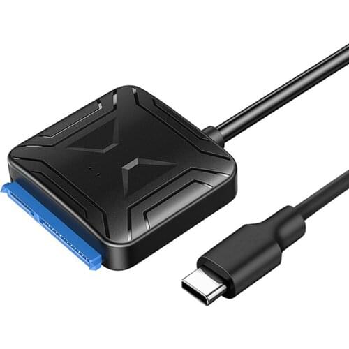 Type-C To SATA 3 Cable Sata To USB C Adapter Convert Cables Support 2.5/3.5 Inch External SSD HDD Adapter Hard Drive Adapter