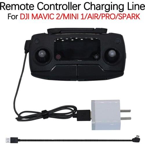 For DJI MAVIC 2 PRO ZOOM AIR PRO MINI 1 SPARK Drone Remote Controller 80cm Charging Line USB Connection Cable Accessories