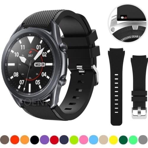 Watch Strap Sports 22mm Silicone Bracelet For Samsung Galaxy Watch 3 45mm Watch 46mm Wrist Band For Xiaomi Watch Color Sports
