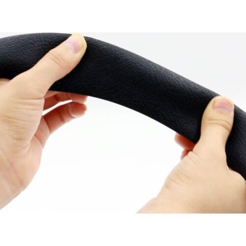 Texture Wheel Universal Cover Auto Black Car Interior Leather Protector