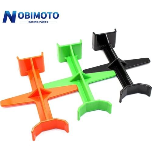 Universal Motorcycle Plastic Fork Support Guard Brace Guard Protector Enduro For SUZUKI KAWASAKI For Honda /Yamaha
