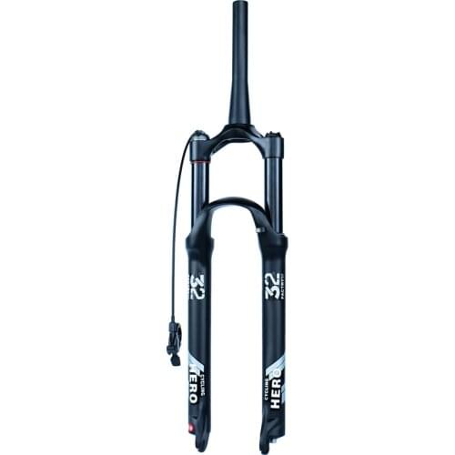 Magnesium Alloy Rebound Damping Mountain Bike Fork Mtb Air Fork Suspension Plug Bicycle Air Fork Stroke 100-120MM Bicycle Fork