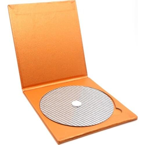 High performance one piece White CD Tuning Mat Stabilizer Up Grade HIFI clamp, Top Tray Player Carbon Fiber PP01