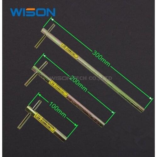 1pcs 100mm Extended type Elevator triangle key / professional triangle key / train triangle key