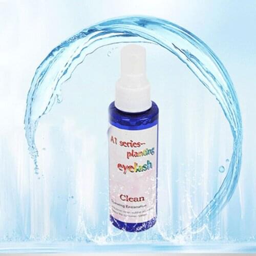1PCS A1 Series Blue Bottle Cleaning Fluid To Clean And Sanitation The False Eyelashes And Tools Free Shipping