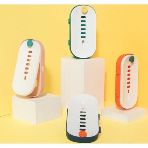 1PC Hanging Soap Dish Decorative Nordic Style No Drilling Wall Mounted Wall Mounted Soap Box Portable Bathroom Accessories