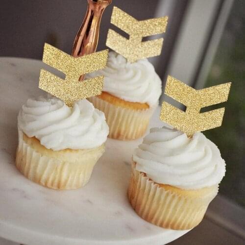 2020 Personalised Glitter Arrow Cupcake Toppers Tribal Baby Shower Decorations Dreamcatcher Toppers milestones birthday