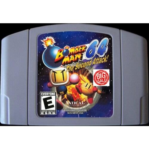 64bit game** Bomberman 64 - The Second Attack ( English Language!! USA Version!! )