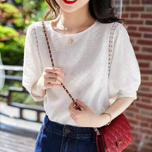 Apsirefree Blouses With Embroidery