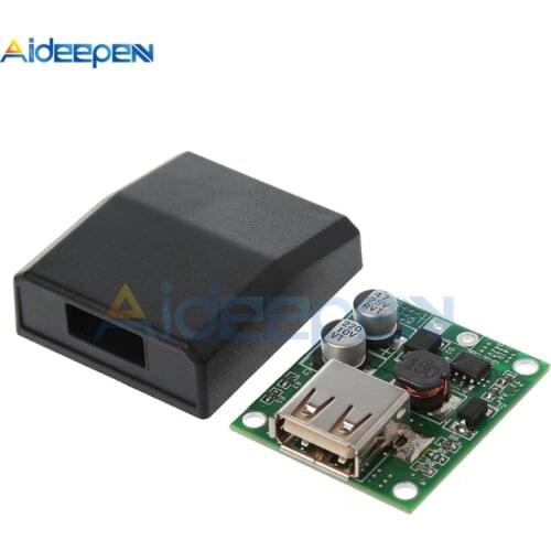 5V 2A USB Power Bank Solar Panel Modules Voltage Regulator Controller DIY Solar DC Charging 5V-20V Input 5V DC Output USB Box