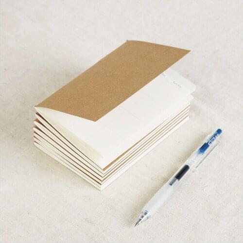 ET)ERAL Travelers notebook paper core-small passport size.Removable replacement Activity diary.Its an accessory standby