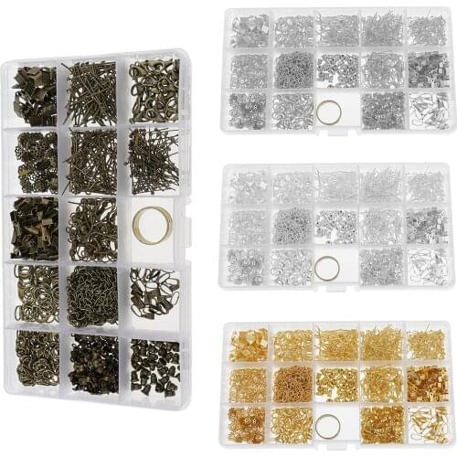 Jewelry Making Starter Kit Tool Findings Components Storage Box