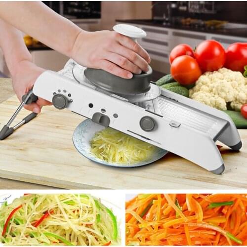 Mandoline Vegetable Cutter Slicer Grater Multi-functional Vegetable Julienner Adjustable Safe Blades Grater Kitchen Accessories
