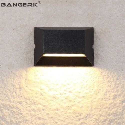Modern Outdoor Wall Lamp COB 5W LED Porch Lights Waterproof Rust Sconce Wall Lamps Garden Balcony Home Aluminum Lighting