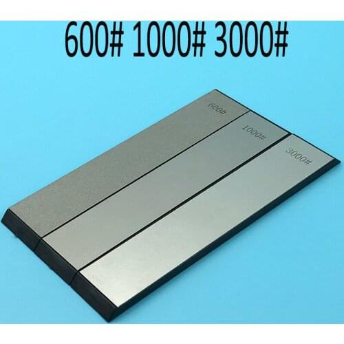 Fixed angle grinder Diamond grindstone [ 3 pcs set ] With Base sharpening stone boning knife Carpenters tools Large size