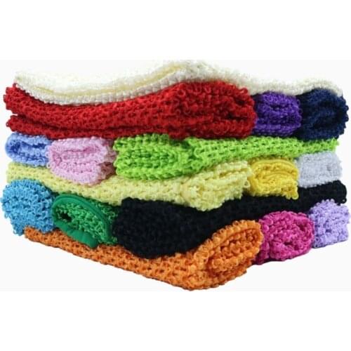 23x25cm 10inch Lined Crochet Elastic Wrap Chest Kint Tutu Tube Top for DIY Sequin Dress Skirt Christmas Tulle Lace Spool Fabric