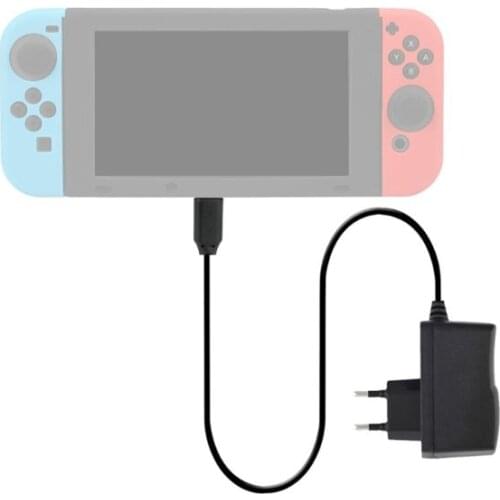 EU Charger for -Switch NS Game Console ABS 5V 2.4A AC Adapter Charging USB Type C Power Supply EU Plug Travel Charger