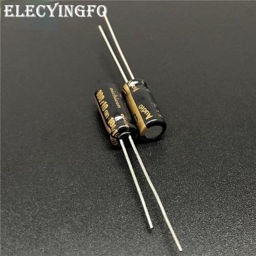 10pcs/50pcs 100uF 10V100uf NICHICON Audio 5x11mm 10V100uF HiFi Audio Capacitor