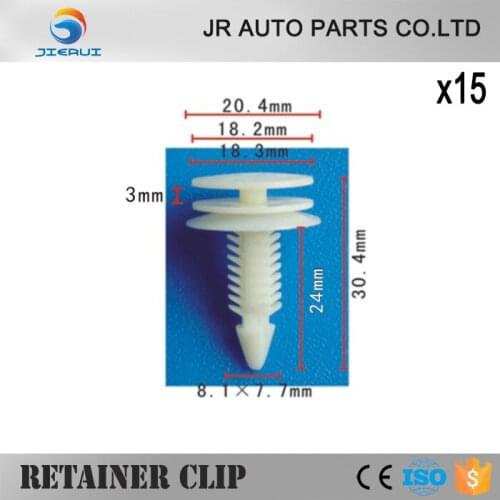 15 X Door Trim Panel Retainer Clip 10285935 For Chevrolet Oldsmobile Pontiac For Buick For GM