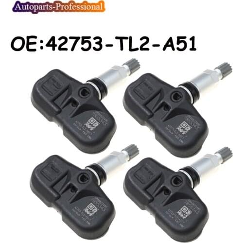 4 pcs/lot Car Auto Parts TPMS Sensor TPMS Tire Pressure Monitoring Sensor For Honda 2009 ACURA TSX 42753-TL2-A51 42753TL2A51