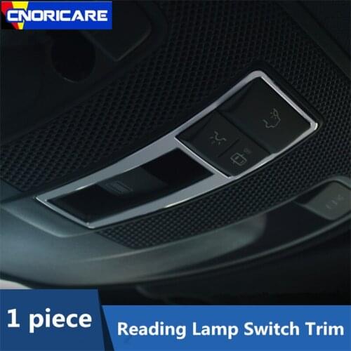 Car Roof Reading Lamp Switch Frame Decoration Stikcer Trim For Mercedes Benz GLA X156 CLA C117 W176 W246 Auto Dome Light Decals