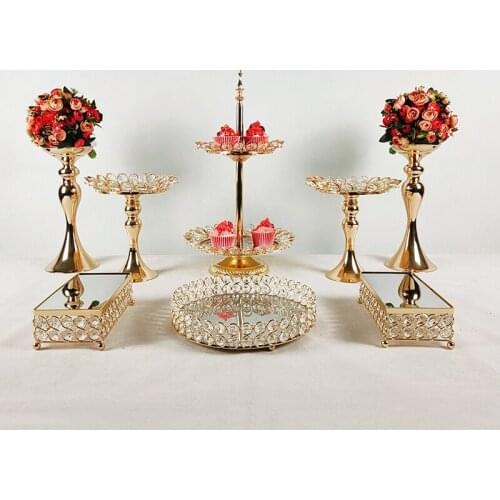 8pcs/lot 2-Tier Stacked Cupcake and Dessert Tower