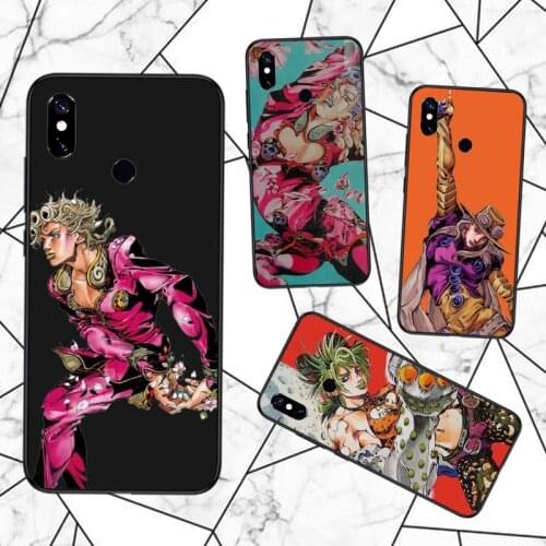 Jojo bizarre adventure Phone Case For Xiaomi Redmi note 7 8 9 t max3 s 10 pro lite funda coque shell cover