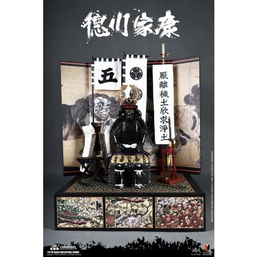 COOMODEL SE086 1/6 Japanese Ronin Tokugawa Ieyasu Figure Model 12 ‘Male Soldier Action Body Full Set Collection Toy In Stock
