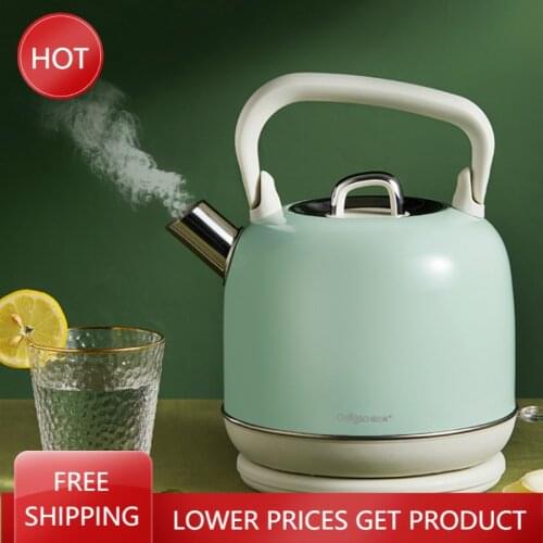 Coffee Machine Kettle Electric Travel Boiling Water Electric Kettle Samovar Stainless Steel Hervidor De Agua Electric Samovar