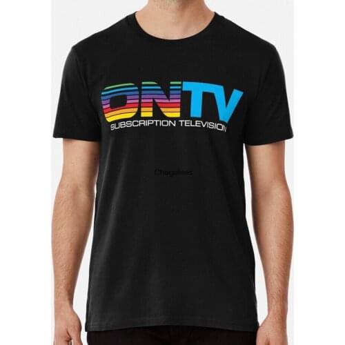 Men Shirt ON TV Subscription Television Tshirt Defunct TV Service Women tshirt