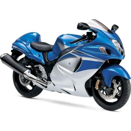 Custom fairing kit for Suzuki 2008 2009 2010 2014 GSX 1300R GSXR1300 08 09 10 11 12 13 14 blue road racing fairings + tank cover