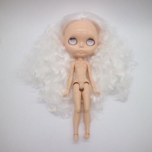 Without eyes chips without make up joint body Nude blyth doll for DIY small breast