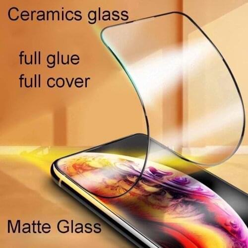 Matte Frosted Protective Glass For iPhone12 11 Pro Max 8 7 6 5 Plus X XS XR XsMax Screen Protectors Film