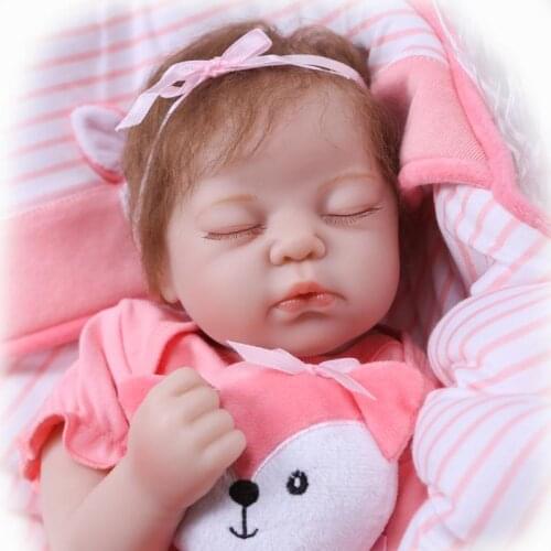 20 inch soft handmade baby reborn dolls lifelike girl bebe reborn bonecas Boutique doll gift toys for children