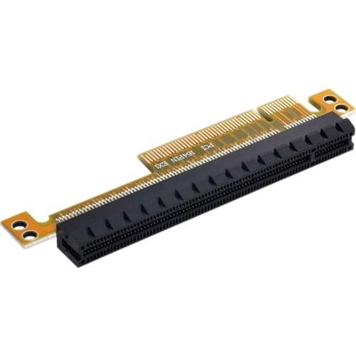 PCI-E Express 8X to 16X Extender Converter Riser Card Adapter Male to Female Extension