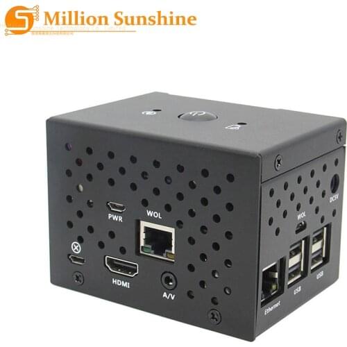 Raspberry Pi X720/X725 Power Management Board Aluminum Case Kit For Raspberry Pi 3B+/3B RPI134