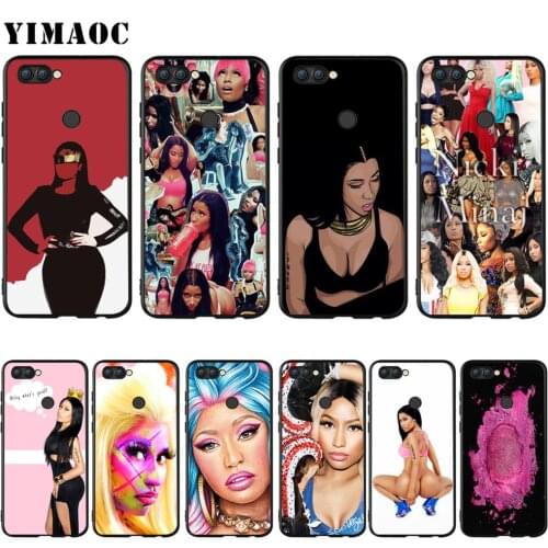YIMAOC Nicki Minaj Face Girl Silicone Case for Huawei Honor 6a 7a 7c 7x 8 9 10 Lite Pro Y6 Prime 2018 2017