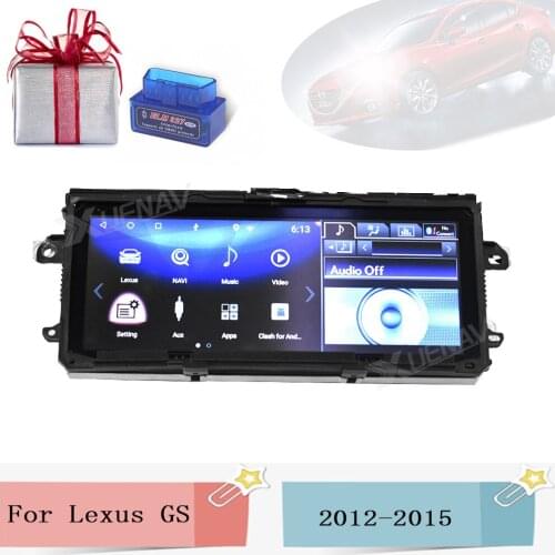 2Din Android Car GPS Navigation Video Interface for Lexus NX NX200 NX300 2018 2019 2020 Auto Radio Interface Wifi BT Carplay