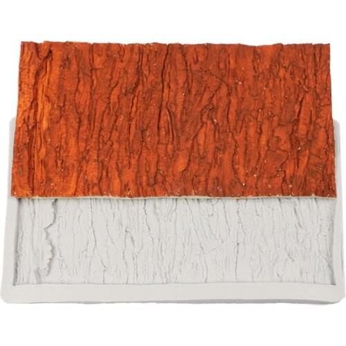 Sugarcraft Bark Silicone Mold Fondant Mold Cake Decorating Tools Chocolate Gumpaste Mold K034