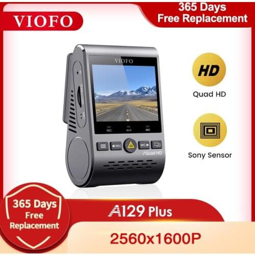 VIOFO A129 Plus Car DVR Dash Cam Car Video Recorder Quad HD Night Vision Sony Sensor 2K 60fps DashCam GPS DVR with Parking Mode