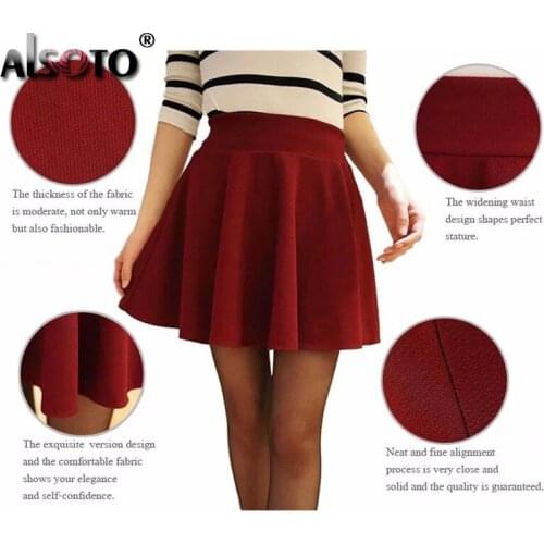 2021 Winter and Summer Style Brand Women Skirt Elastic Faldas Ladies Midi Skirts Sexy Girl Mini Short Skirts Saia Feminina