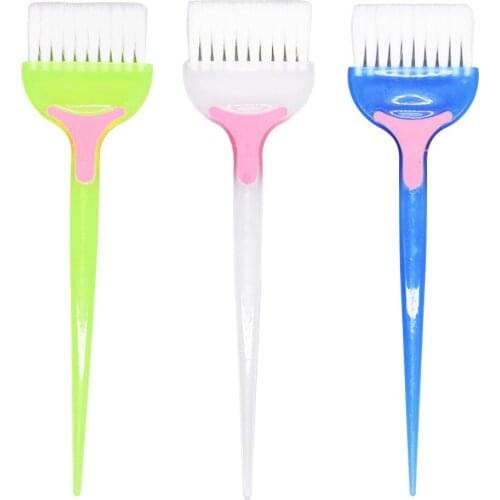 1pc Hair Dye Brush Hair Coloring Applicator Brush Fluffy Comb Barber Hair Dye Hair Brush Fashion Hairstyle Design Tool