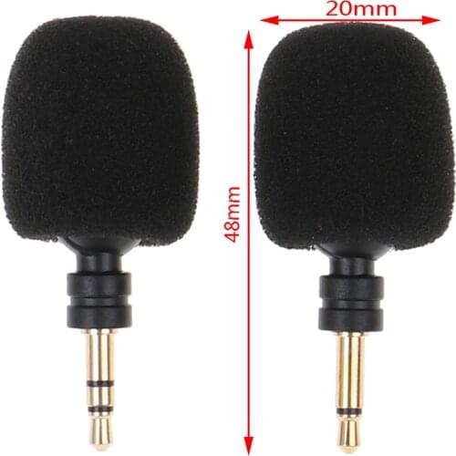 1Pcs Mini Microphone Mono/ Stereo Aux Flexural Bendable Microphone Mobile Phone Computer Recording Device