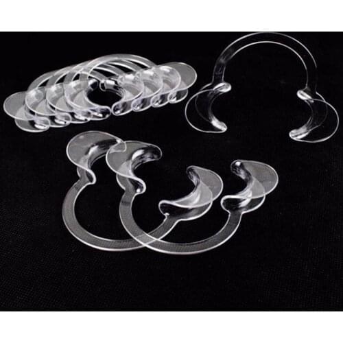 10Pcs Intraoral C-Shape Mouth Opener High temperature and High pressure Dental Teeth Whitening Intraoral Cheek lip Retractor