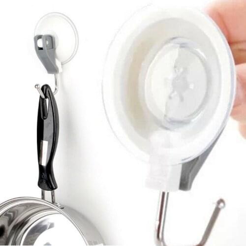 2/3/5KG Max Payload Kitchen Bathroom Accessories Vacuum Suction Cup Hooks Home Organizer Rack Durable Adhesive Wall Hooks