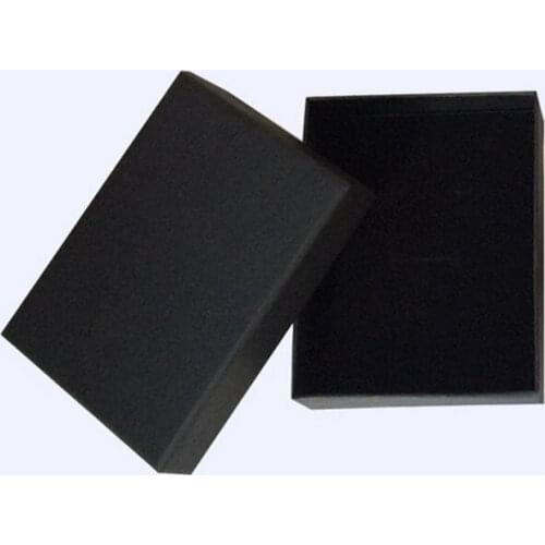 2016 New arrival bag box 7x9x3cm fashion BLACK Kraft paper box For earring/ring /bracelet/necklac jewelry bag box A98