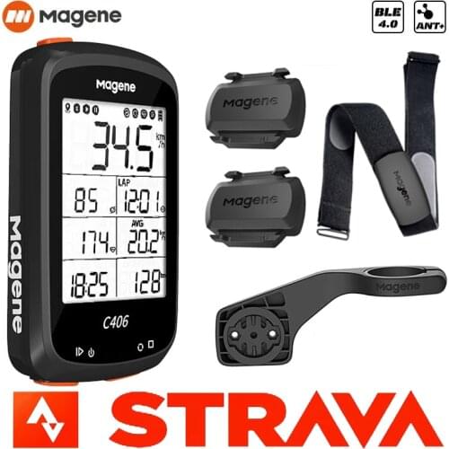 Giyo Wireless Bicycle Computer Mount Holder Bluetooth 4.0 Speedometer Speed/Cadence Sensor Waterproof Road Cycling Bike Computer